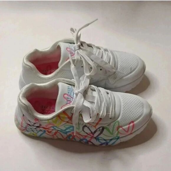 SKECHERS Spread The Love KIDS Shoes Limited Edition Memory Foam - Picture 7 of 16